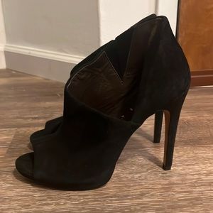 BCBGmaxazria Darien peep toe booties